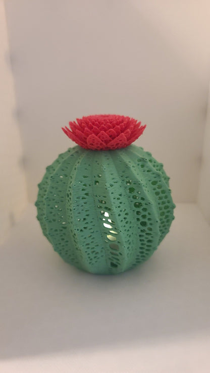 Cactus Tea Light - Erratically Eccentric Creations