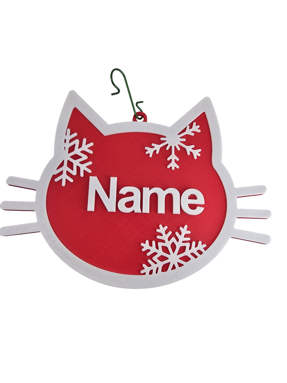 Cat Ornament (customizable)