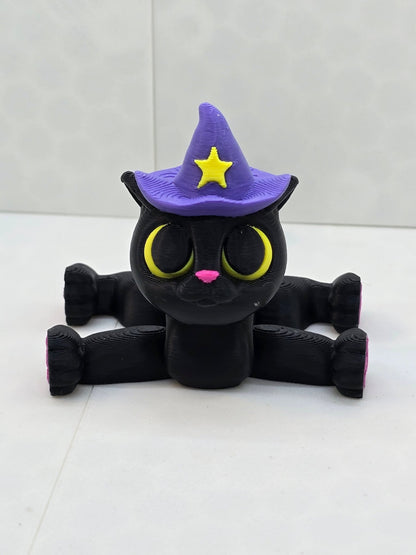 Cat witch/wizard hat flexi - Erratically Eccentric Creations