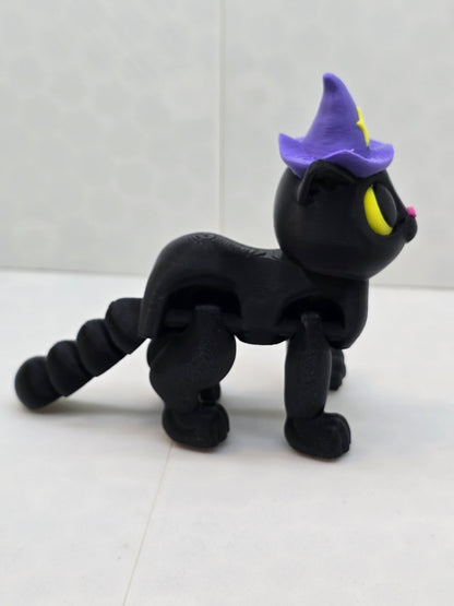 Cat witch/wizard hat flexi - Erratically Eccentric Creations