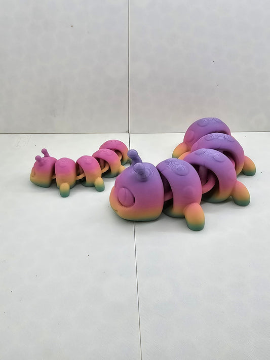 Caterpillar small - Erratically Eccentric Creations