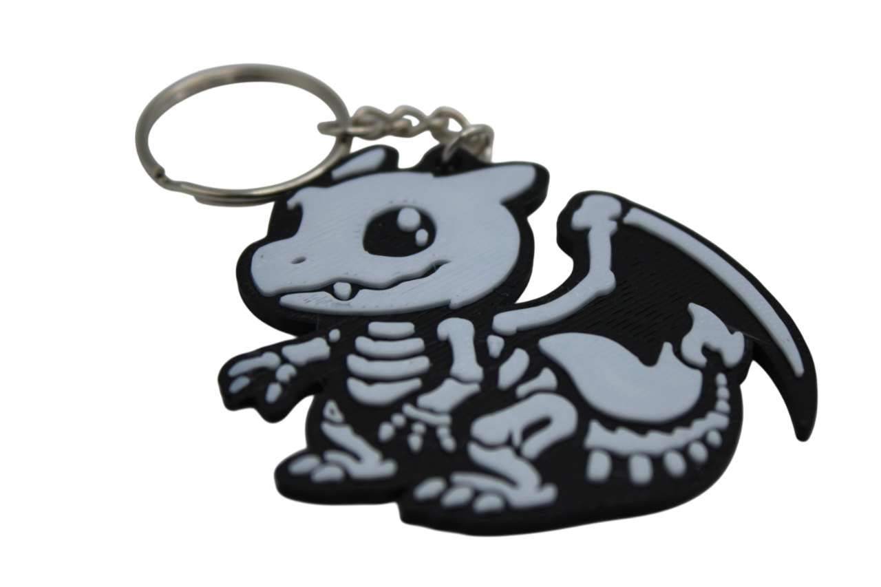 Charizard Skelli Keychain