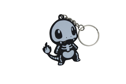 Charmander Skelli Keychain