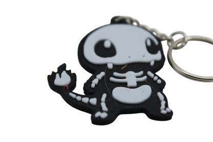Charmander Skelli Keychain