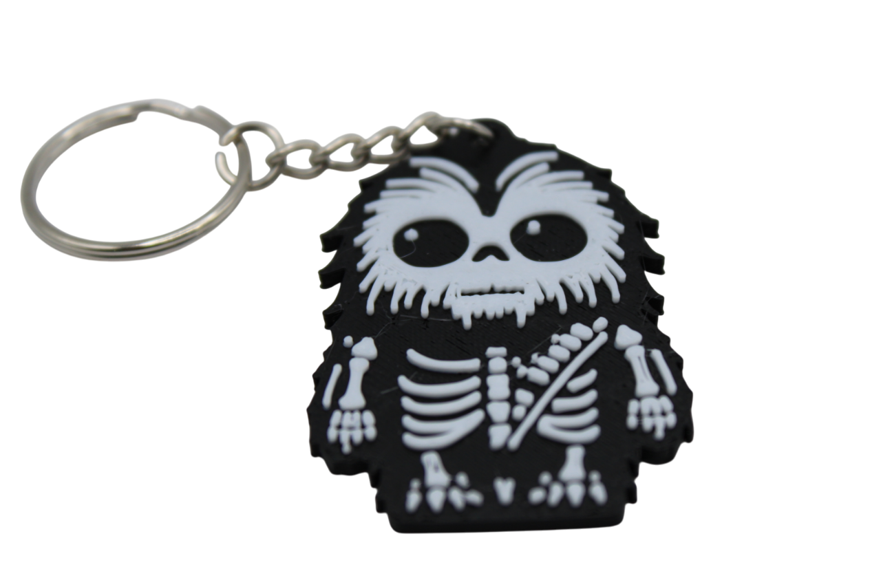 Chewbacca Skelli Keychain