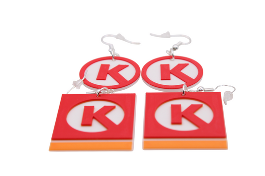 Circle K Earrings