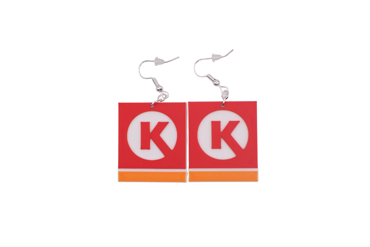 Circle K Earrings
