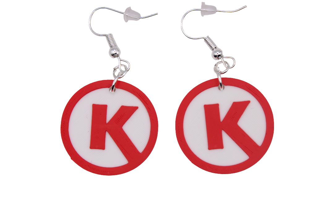 Circle K Earrings