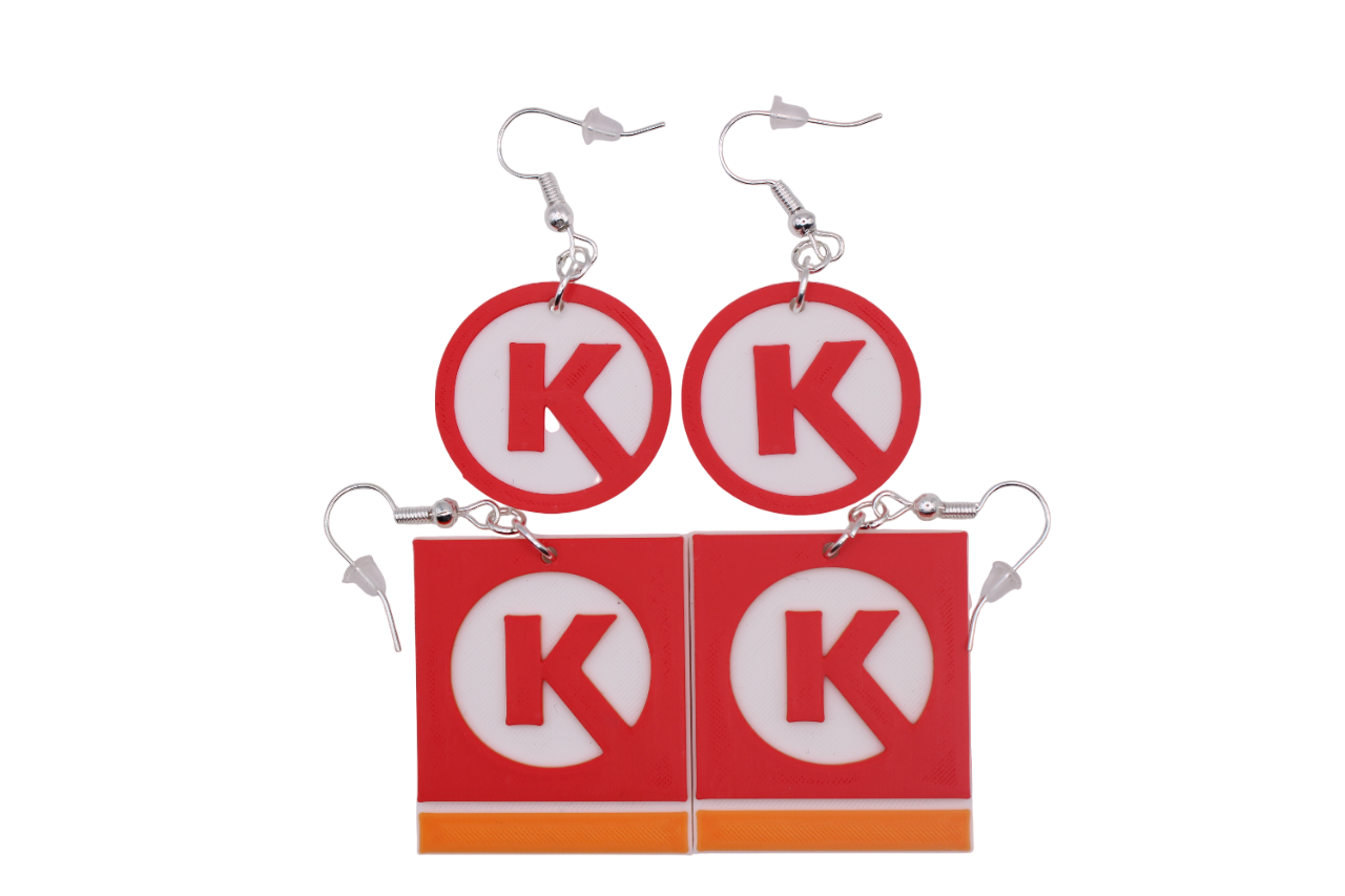 Circle K Earrings