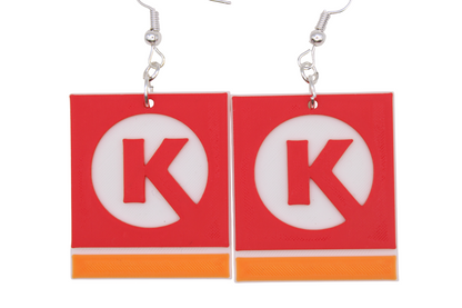 Circle K Earrings