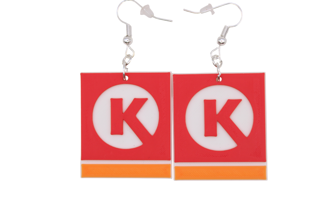 Circle K Earrings