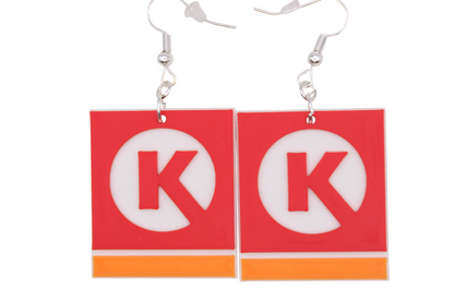 Circle K Earrings