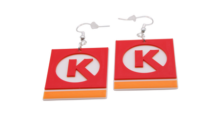 Circle K Earrings
