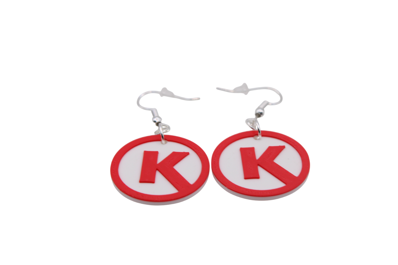 Circle K Earrings