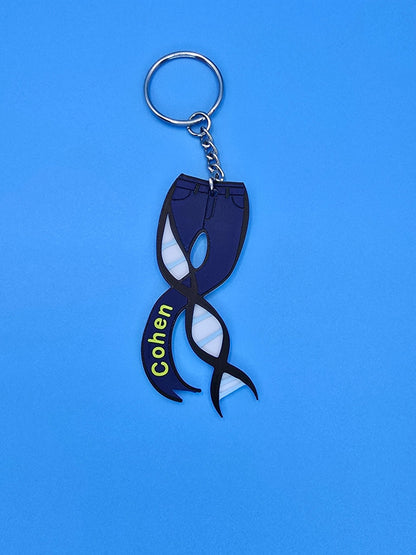 Cohen Syndrome Keychains - 3D Printed (Gene related syndromes) - Erratically Eccentric Creations