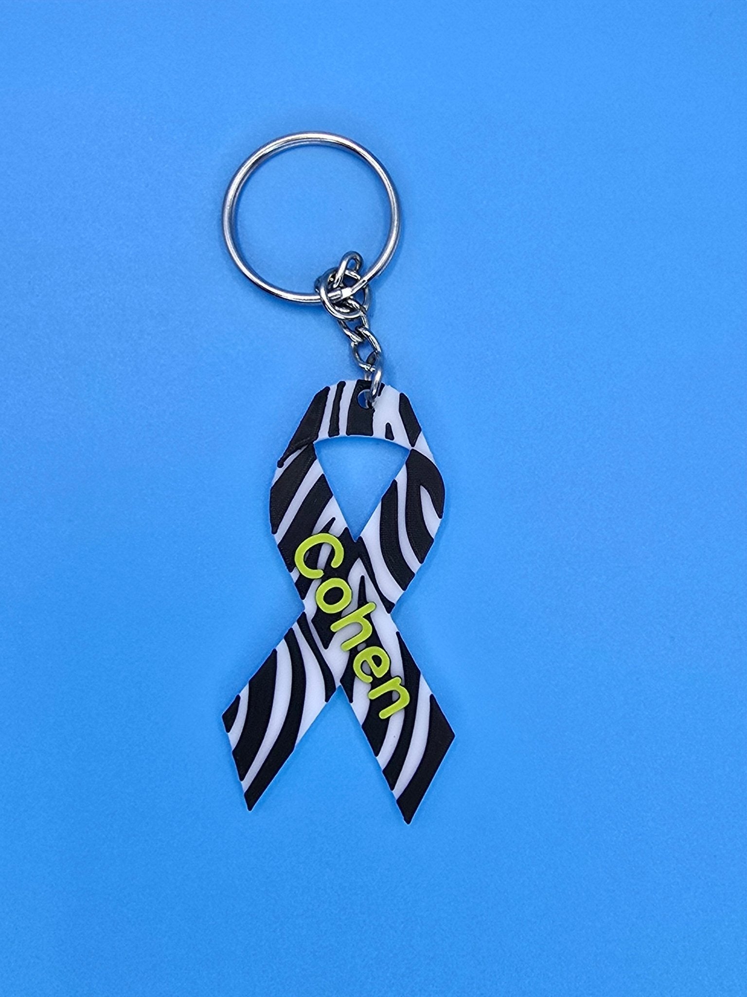 Cohen Syndrome Keychains - 3D Printed (Gene related syndromes) - Erratically Eccentric Creations