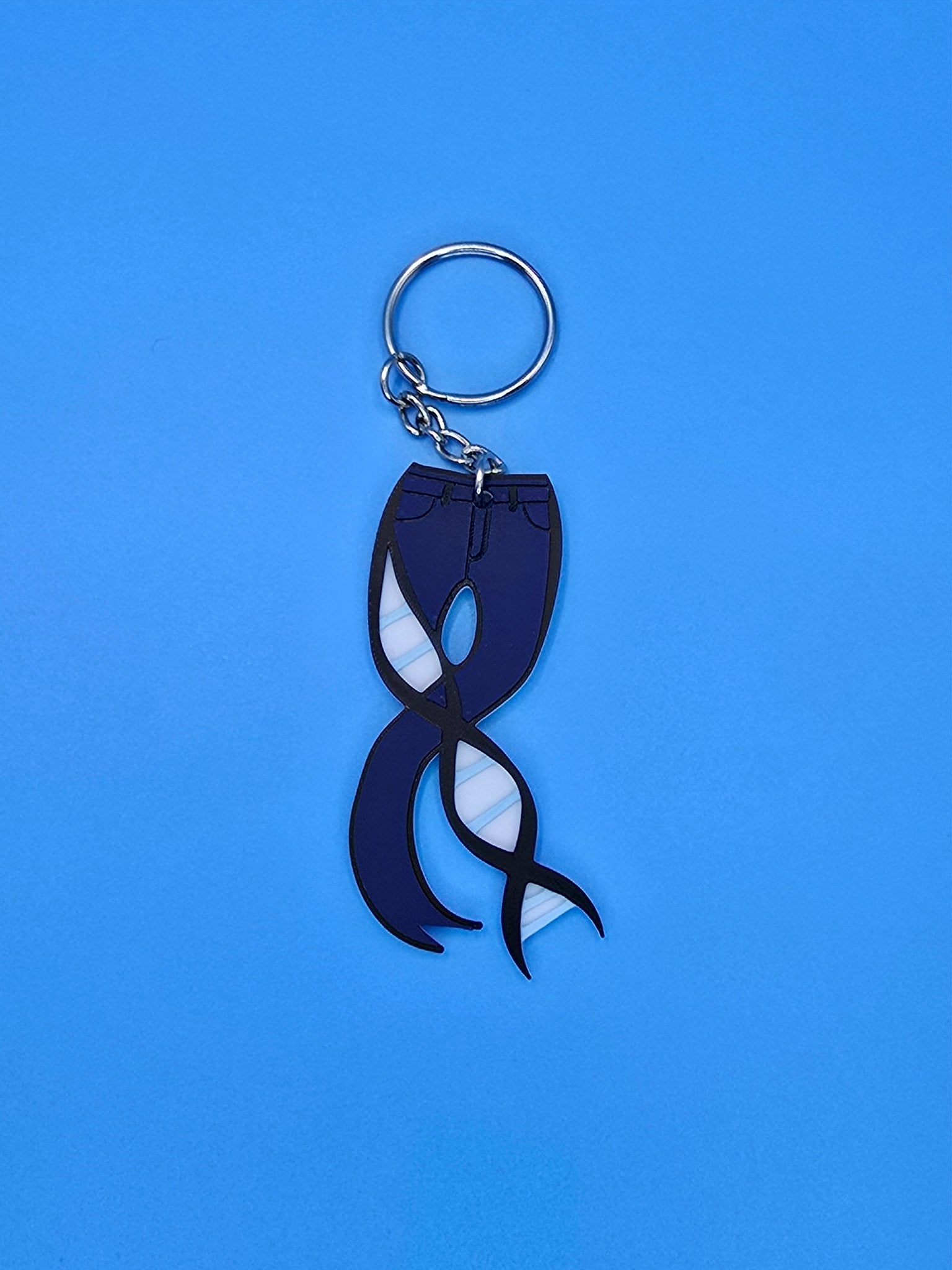 Cohen Syndrome Keychains - 3D Printed (Gene related syndromes) - Erratically Eccentric Creations