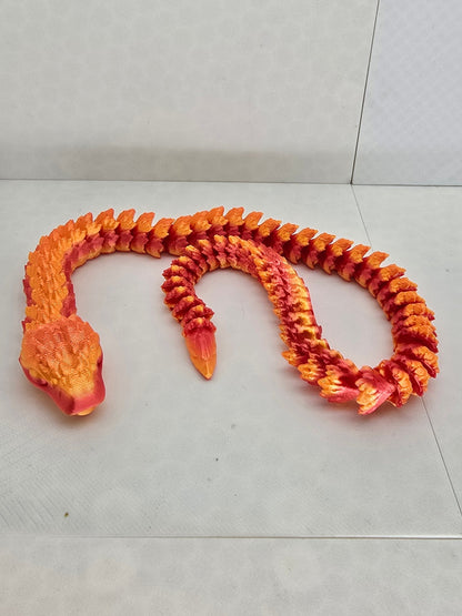 Crystal Snake Large - Erratically Eccentric Creations