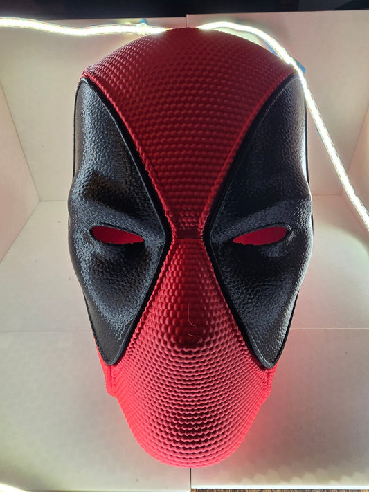 Deadpool Helmet 3D Printed - Erratically Eccentric Creations