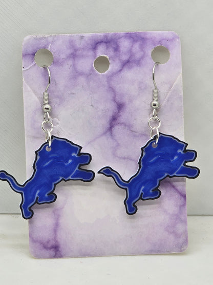 Detroit Lions Earrings