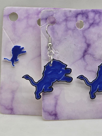 Detroit Lions Earrings