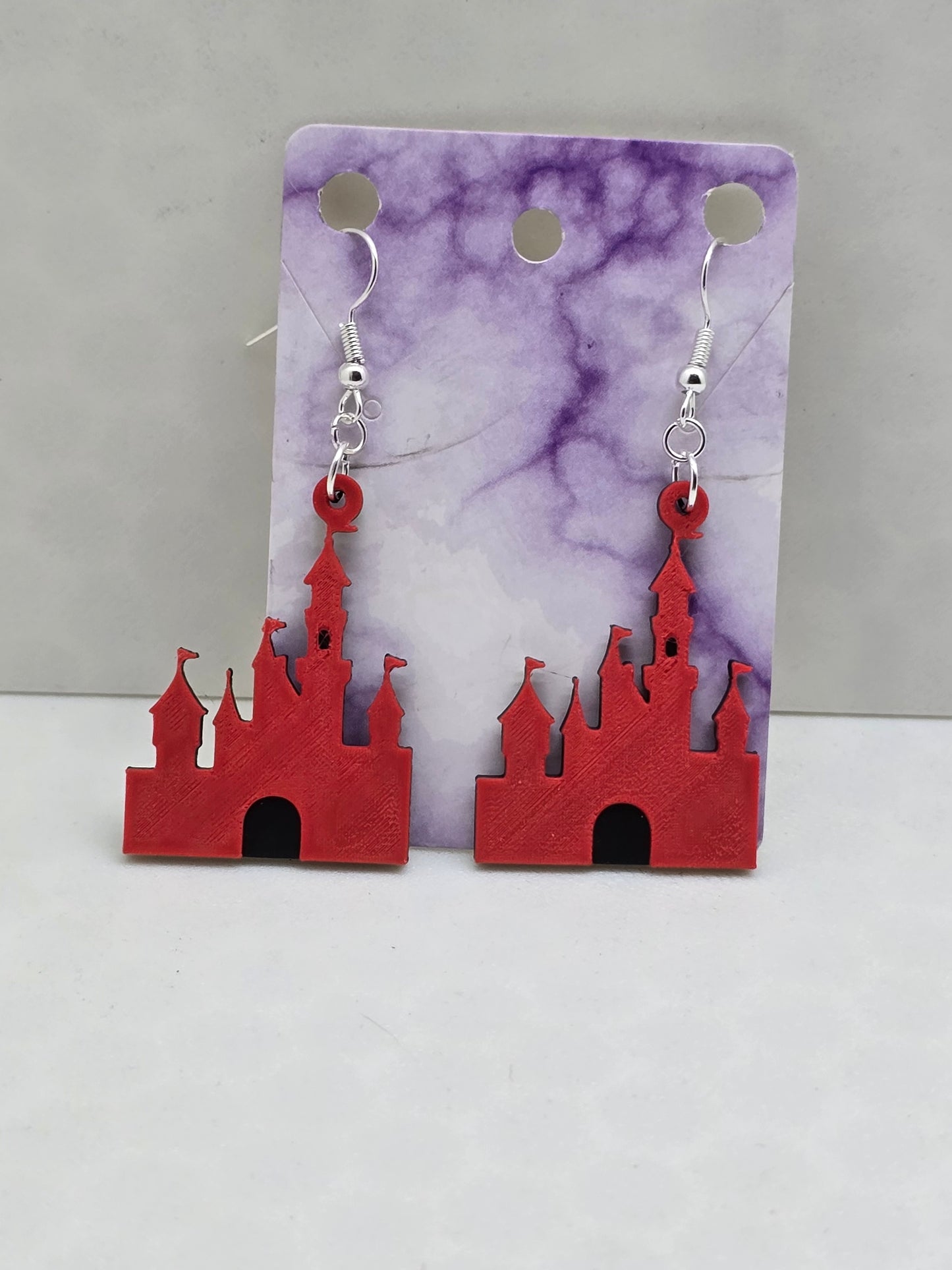 Disney Castle Earrings