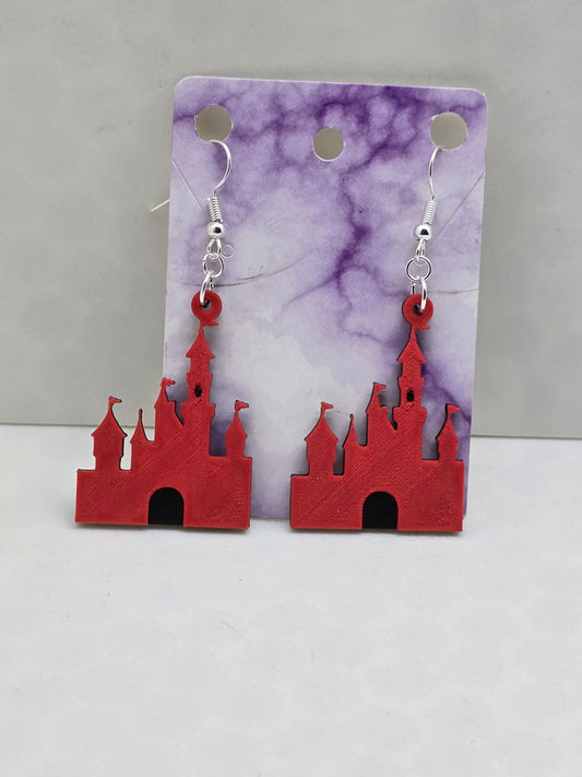 Disney Castle Earrings