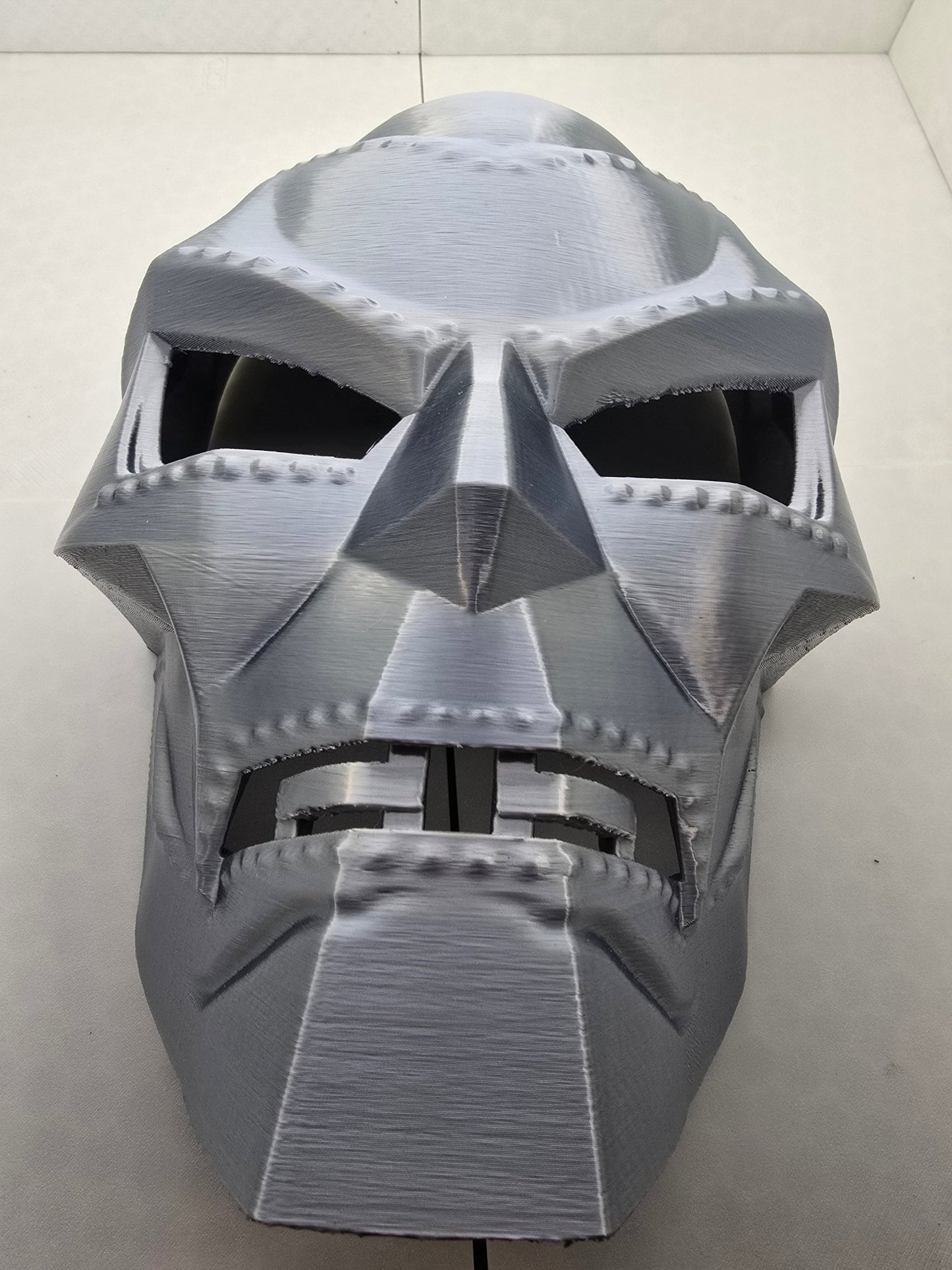 Dr Doom Mask 3D Printed - Erratically Eccentric Creations