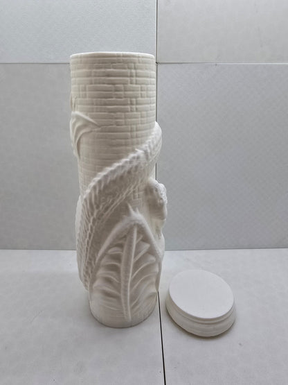 Dragon Castle Pencil Container - Erratically Eccentric Creations