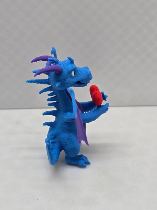 Dragon Heart Statue - Erratically Eccentric Creations