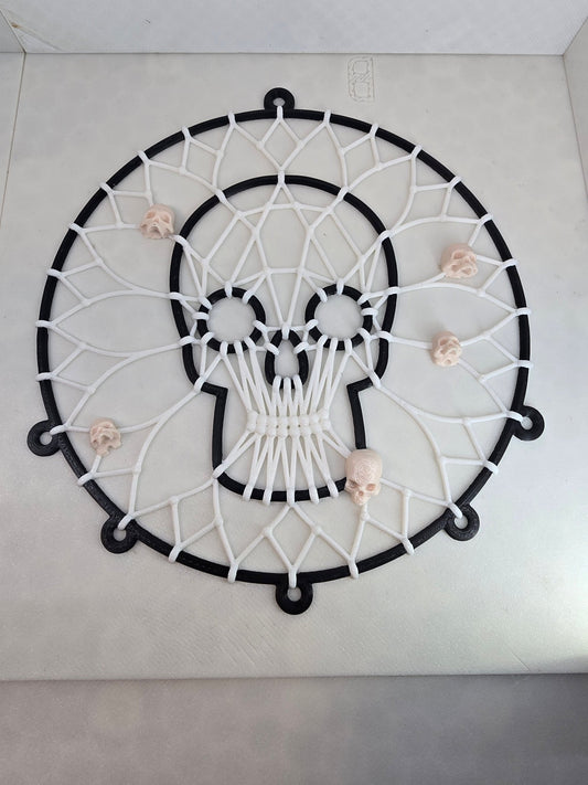 Dream Catcher Skull - Erratically Eccentric Creations