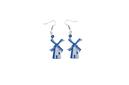 Dutch Bros Windmill Earrings