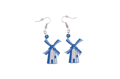 Dutch Bros Windmill Earrings
