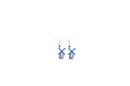 Dutch Bros Windmill Earrings