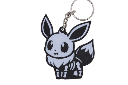 Eevee Skelli Keychain