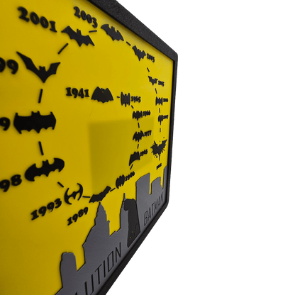 Evolution of Batman Painting - Erratically Eccentric Creations