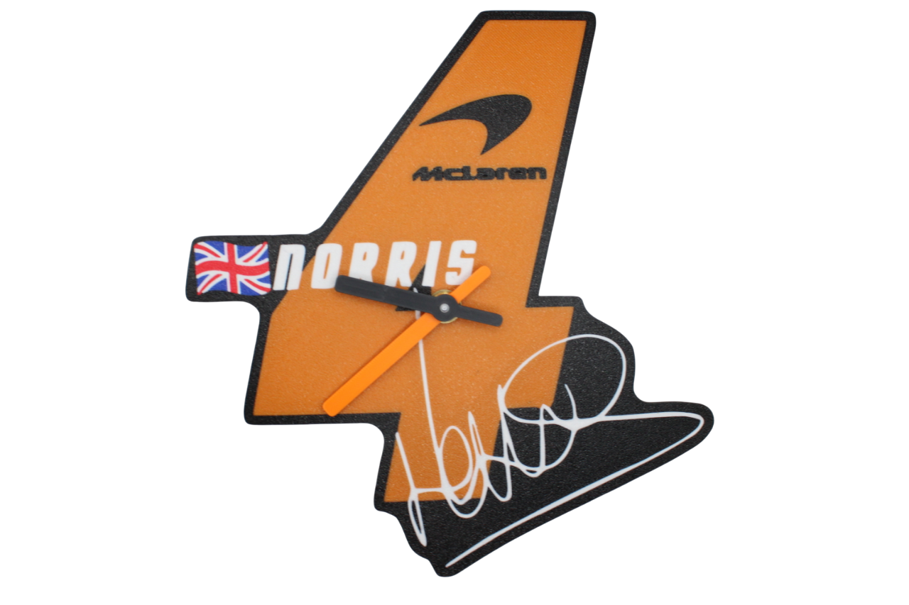 F1 Norris Clock