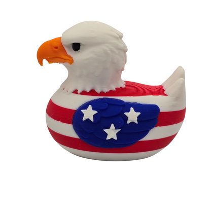 American Flag Eagle Duck