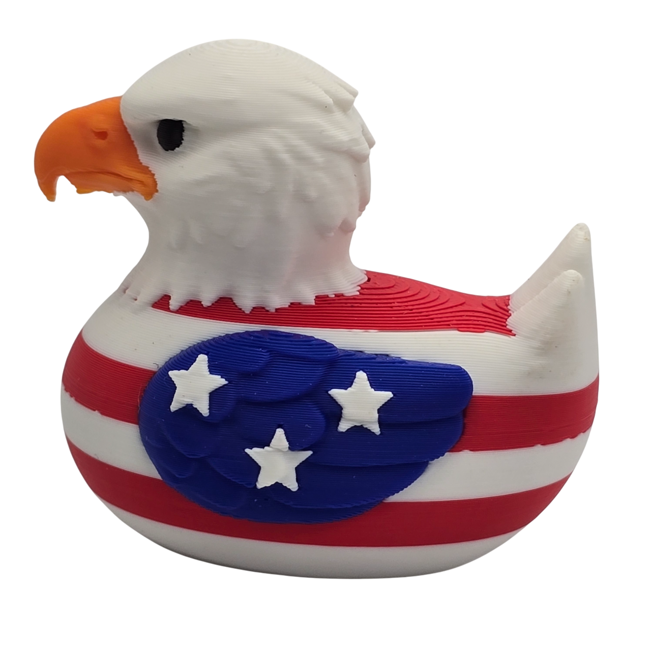 American Flag Eagle Duck