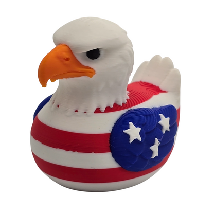 American Flag Eagle Duck