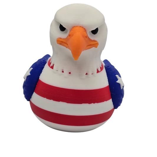 American Flag Eagle Duck