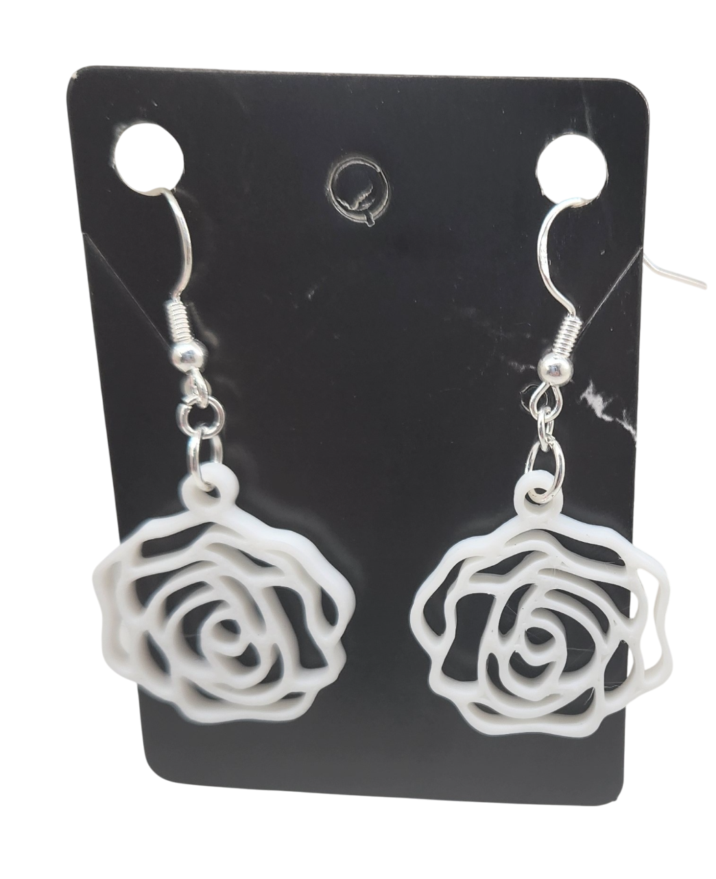 Rose no border Earrings