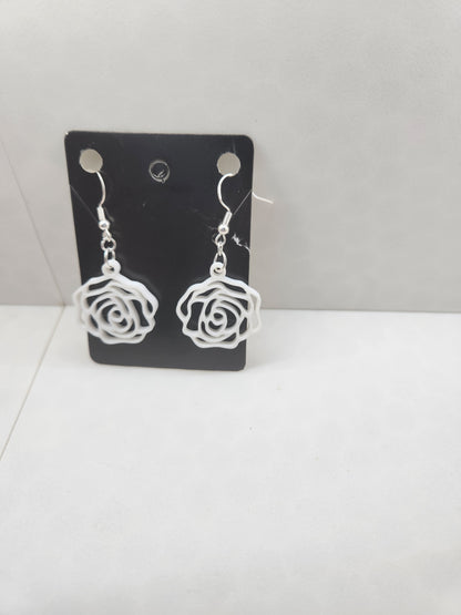 Flower Earrings - 3D Printed