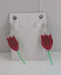 Tulip with Stem - 3D Printed Earrings!