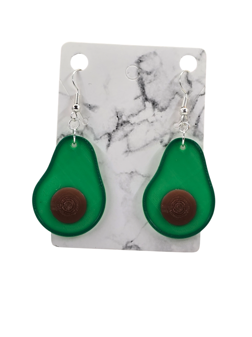 Avocado Earrings - 3D Printed Earrings!