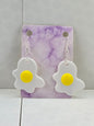 Sunny Side Up Egg Earrings - 3D Printed Earrings!
