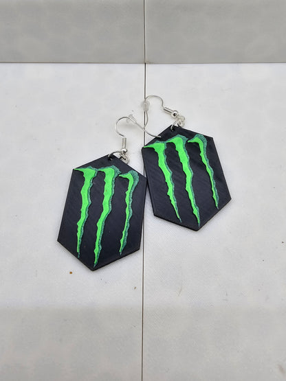Monster Energy Earrings