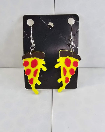 Pizza Earrings - 3D Printed Earrings!