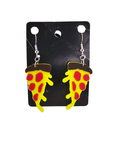 Pizza Earrings - 3D Printed Earrings!