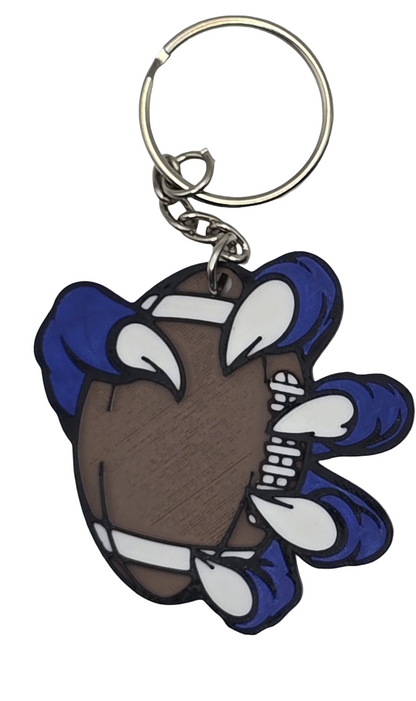 Football Claw Keychain